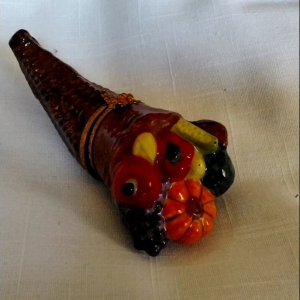 Limoges cornucopia